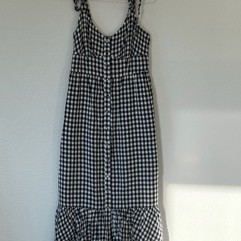 EUC Jcrew Gingham Dress